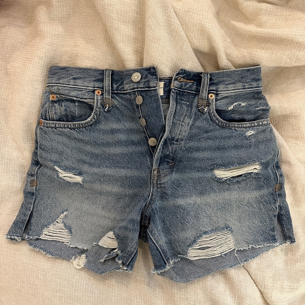 Free People jean shorts sz 25